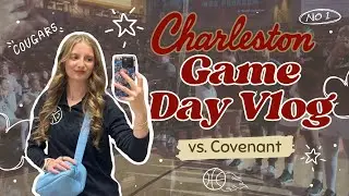 College of Charleston WBB Game Day 1 Vlog vs Covenant🎥