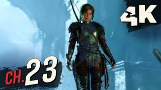 Rise of the Tomb Raider - [4K/60fps] (100%, Survivor) Walkthrough Part 23 - The Frozen City