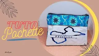 ~DIY~TUTO COUTURE : COMMENT COUDRE UNE POCHETTE &Agrave; DOUBLE ZIP #couture #pochette