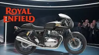 2025 ROYAL ENFIELD CONTINENTAL GT 750 CAFE REVEALED!!