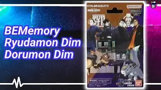 BEMEMORY RYUDAMON & DORUMON DIM UNBOXING | DIGIMON VITAL BRACELET #digimon #vitalbracelet
