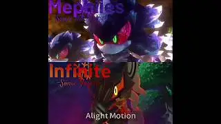 Mephiles vs Infinite#мефилис#инфинити#просьбаподписчика#эдит#mephilis#infinitе#edit