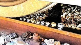 Crushing Metal Things! Train Power Test Experiment @TrainXperiments