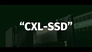 CXL-SSD: Expanding PCIe Storage as Working Memory over CXL