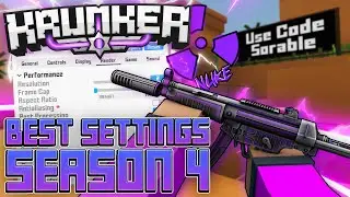 MY SETTINGS ARE LIKE HACKS! TRIPLE COLLAT.. (Krunker Season 4)
