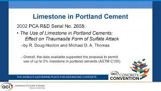 Contributions of R.D. Hooton to PCA Research and Cement Standards Development