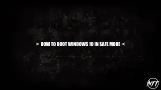 How to boot Windows 10 in safe mode