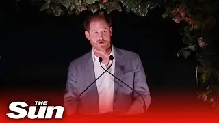 Prince Harry breaks his silence over Megxit at a private dinner for charity Sentebale