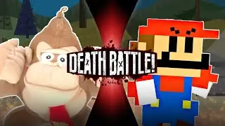 Mario vs Donkey Kong (video game competition/total drama plush) | fan made death battle trailer