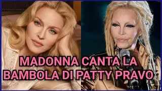 MADONNA CANTA LA BAMBOLA DI PATTY PRAVO #madonna #labambola #pattypravo #lvs #laverasquadra