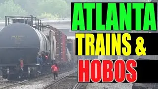 Atlanta Railfanning Part 2 -  NS & HOBOS