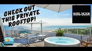 Exclusive look at the Victoria Penthouse w/ private ocean front terrace! | Hotel Victor South Beach