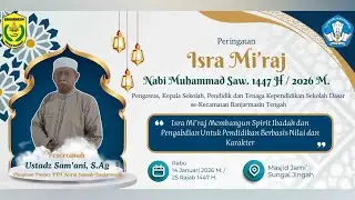Peringatan Isra Mi'raj Nabi Muhammad SAW 1447H/2026M Bersama PKK Sekolah Dasar Banjarmasin Tengah