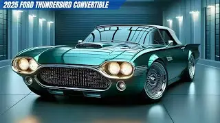 2025 Ford Thunderbird Convertible Is Here and It&rsquo;s Amazing - First Look...