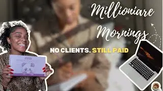 Моя утренняя рутина миллионера-мастера по наращиванию ресниц 💸 | Распаковка бренда + Выходные дни...