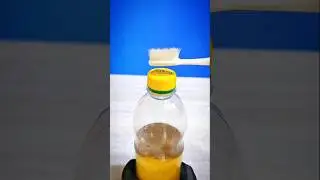 Turn an Oil Bottle + Toothbrush into a Genius Oil/Cleaning Tool! 🪥🛢️ | DIY Life Hack #Shorts