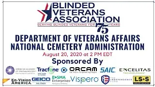 Department of Veterans Affairs National Cemetery Administration - BVA Virtual Webinars 2020