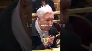 Signore di 96 anni finito in tribunale.