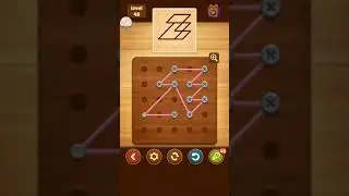 Line Puzzle String Art Bamboo Level 48 Solution