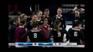 Trinity University vs NYU NCAA Volleyball National Semi final 2022
