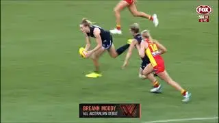 Breann Moody makes the 2021 AFLW All Australian Team