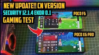 NEW UPDATE CN Version Security 12.1.4 Ekor 0.1 Hemat Baterai No Limit Gaming Test!