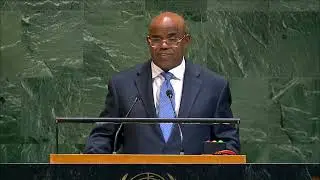 Djibouti's Permanent Representative Mohamed Siad Doualeh at #UNGA2025 #AfricanVoice