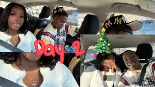 VLOGMAS DAY #2 ATL ROAD TRIP 🍑 