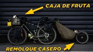 CAJA Y REMOLQUE PARA VIAJAR EN BICICLETA CON TU PERRO | Así lo hago en 2022