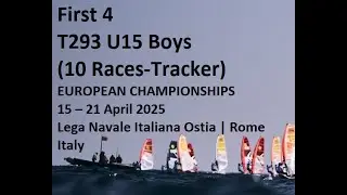 T293 (U15 BOYS) EUROPEAN CHAMPIONSHIPS15 &ndash; 21 April 2025Lega Navale Italiana Ostia | Rome Italy
