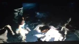 famille fourchetta &agrave; la piscine