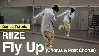 [Sub][Tutorial] RIIZE 'Fly Up'｜Mirrored｜Explanation｜English Count｜Step by step｜Choreography