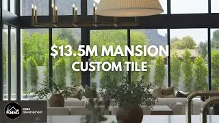 Inside a $13.5M Mansion: KBBS Development&rsquo;s Flawless Tile Mastery in 10,000 SQFT of Luxury #dream