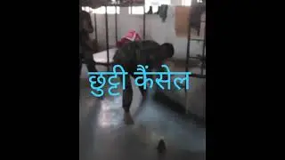 Army ki Chutti cancel hone pe box ko Tor diya#shortvideo#viral#funny#army