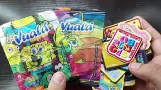Coleccion Completa Parches Bob Esponja Vuala Sorpresa