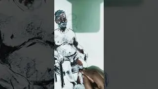 oil pastel on paper #shorts #short #shortvideo #painting #paint #fypシ #fypシ゚viral # #music #drawing