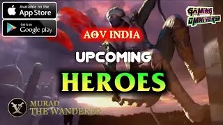 AOV India: Upcoming Heroes (Old Video) | Arena Of Valor | Indian Server Update | Aov India News |