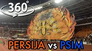 Persija Jakarta vs PSIM &ndash;  97th Anniversary &ndash; 3D Choreo in 360&deg; | The Jakmania at GBK