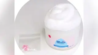 How to Make Baby Powder Slime (Cloud or Butter Slay Texture from Momo Slimes)