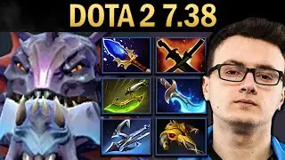 Slardar Gameplay Miracle with Harpoon and Mindbreaker - Dota 7.38