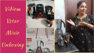Vidiem VStar Evo | Mixie Unboxing | @PrabhaMathu