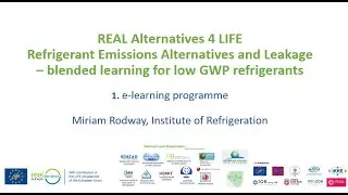 Training and skills for Low GWP refrigerants &ndash; safety, reliability and efficiency