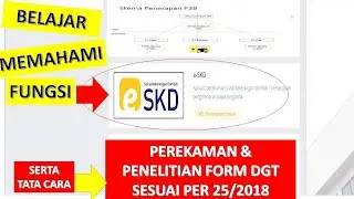 TUTORIAL APLIKASI e-SKD PAJAK FORM DGT| e-SKD DJP ONLINE | PENJELASAN DAN TUTORIAL LENGKAP e-SKD
