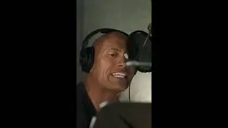 Lin-Manuel Miranda & Dwayne 'The Rock' Johnson making of the song 