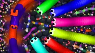Slither.io - SLITHERIO TRAPPING SNAKE // SLITHERIO THE BIGGEST SNAKE (Slither.io awesome moments)