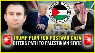 Trump plan for postwar #Gaza offers path to #Palestinian state (as #Saudi prince is set to visit)