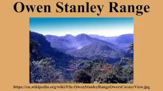 Owen Stanley Range