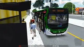 Proton Bus Mapa campo grande linha 135 apache vip 5 6x2 Volkswagen euro 6 