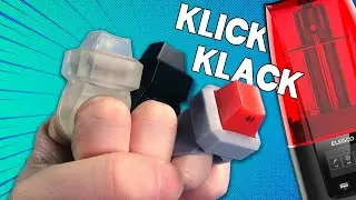 3D Resin (Kunstharz) gedruckter Tastaturring (Re-Upload von 2023)
