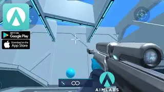 Aimlab mobile ..perfect your aim  |(Android ,iOS ) gameplay